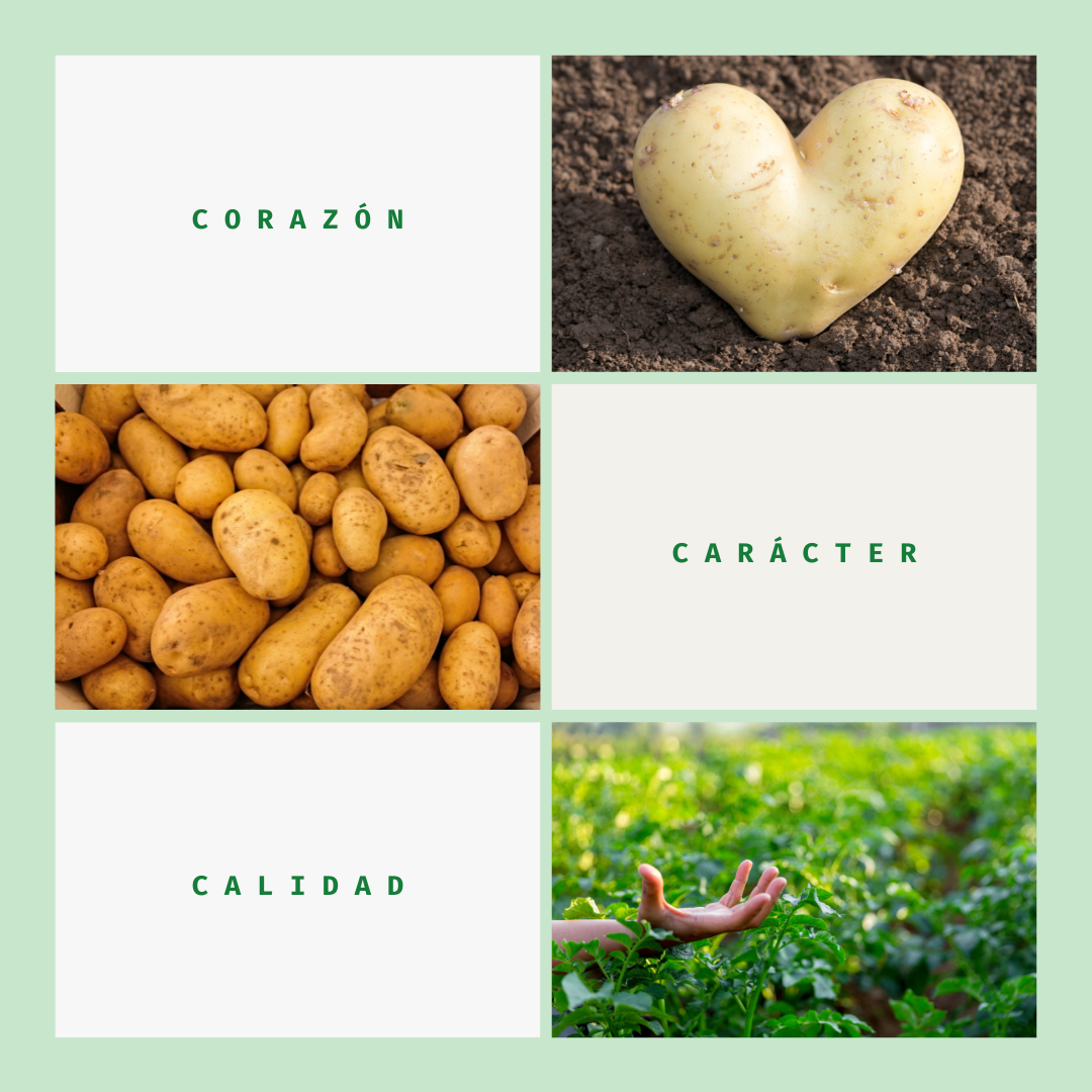 Patatas con corazón, carácter y calidad
