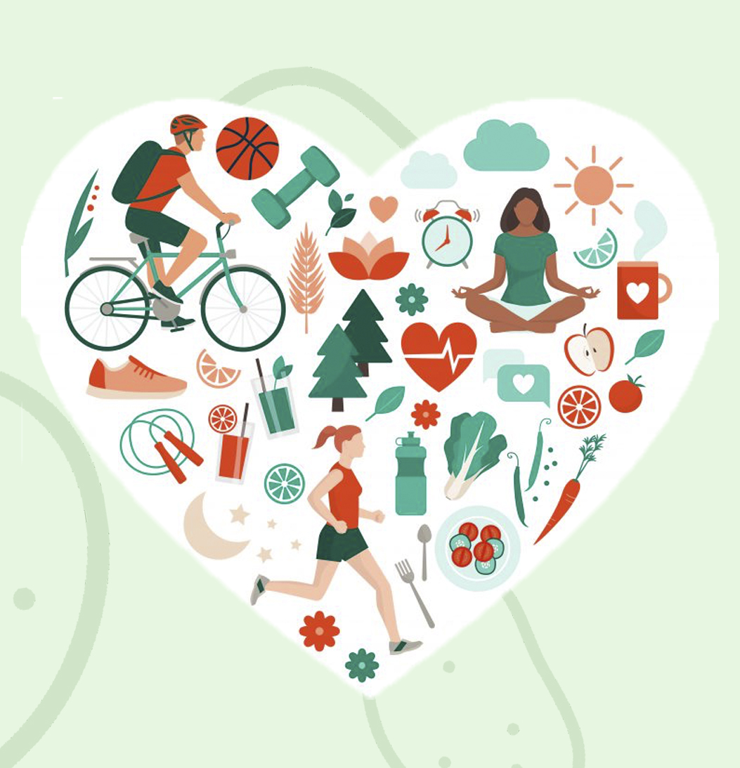 Corazón vida saludable